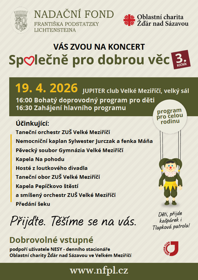 Pozvánka na koncert