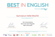 Diplom - Best in English, 2021