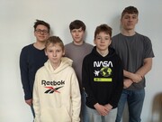 Geografové Matyáš Doubek, Jakub Chromý, Viktor Prokop a bratři Cyril a Tomáš Kučerovi 