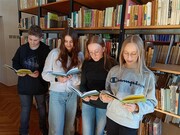 Kuba Michal (1. A), Kačka Havránková (2. A), Kája Doleželová (2. A), Barunka Kazdová (1. A)