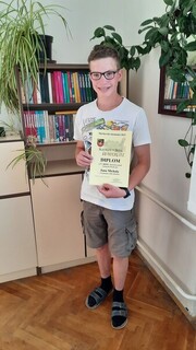 Student 5. A Jan Michal získal 1. místo v kategorii poezie