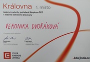Veronika Dvořáková se stala vítězkou (královnou) letošního ročníku Jaderné maturity