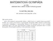 Matematická olympiáda