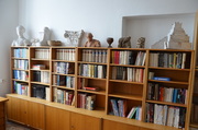 Knihovna v kabinetě dějepisu