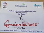 Lyžařský a snowboardový přebor škol kraje Vysočina