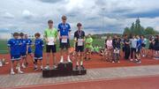 Úspěšná reprezentace školy na atletickém čtyřboji