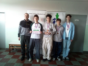 Bronzové družstvo mladších žáků